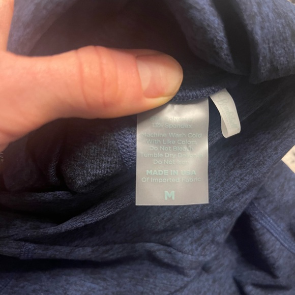 Ace sports bra (L) & Brazilian contour leggings (M) in sapphire blue - Picture 6 of 10